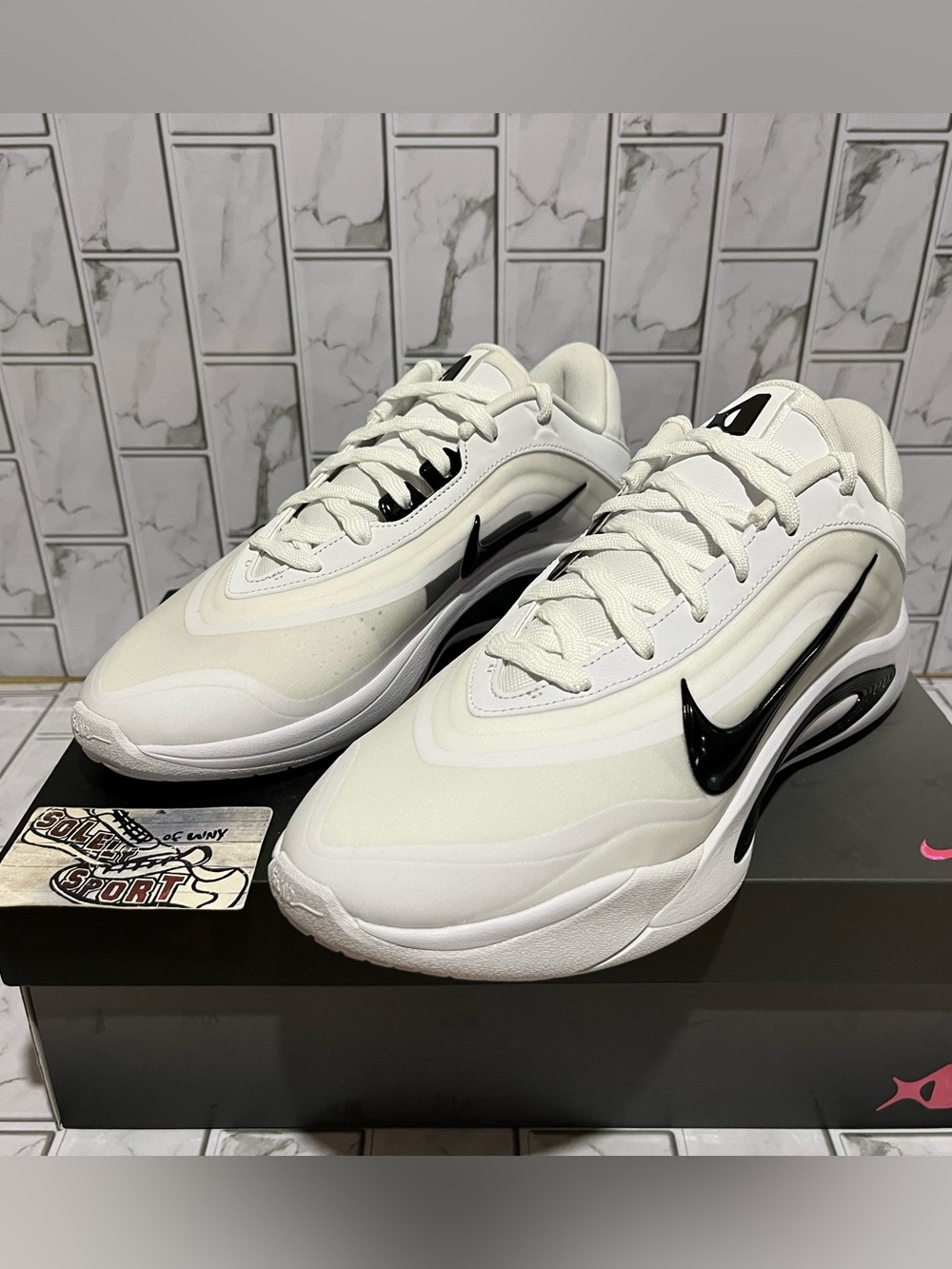 New Nike A’ja Wilson A’One Basketball Shoes White Black Kobe LeBron Retro KD - Picture 4 of 16